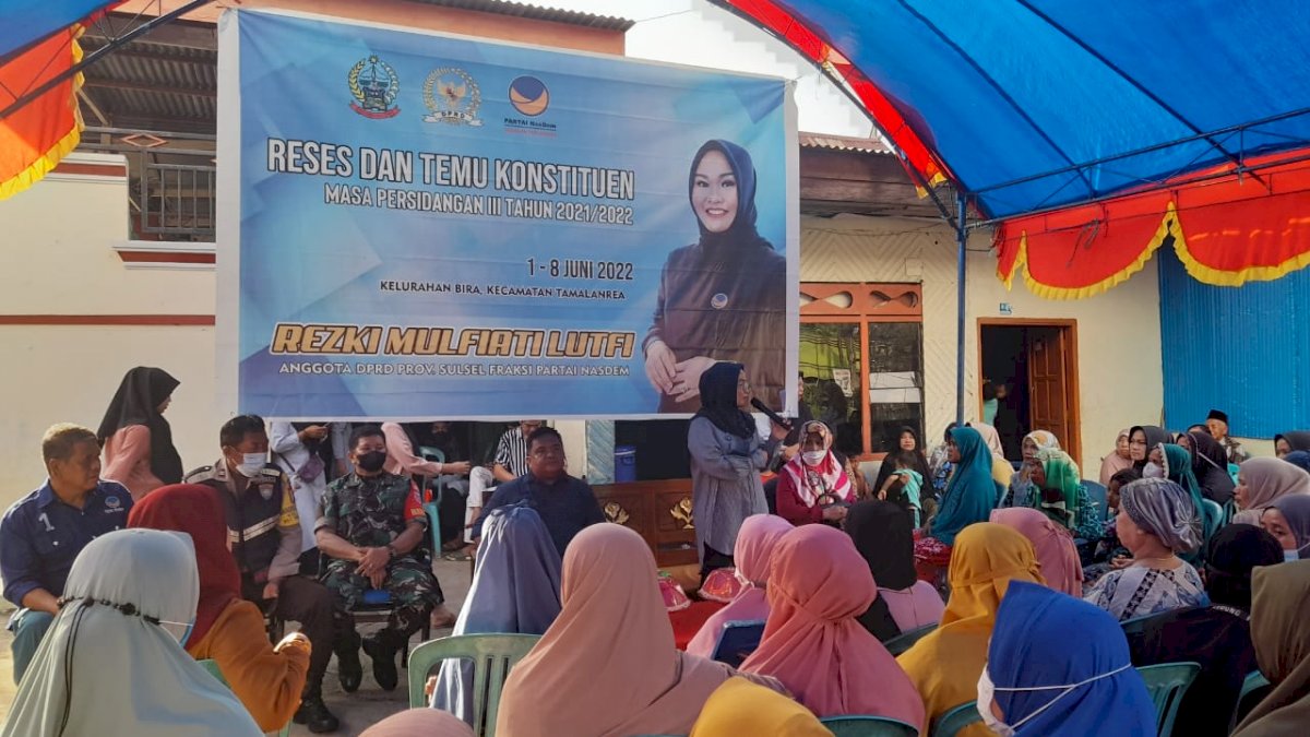 Rezki Mulfiati Lutfi Serap Aspirasi Warga Kelurahan Bira