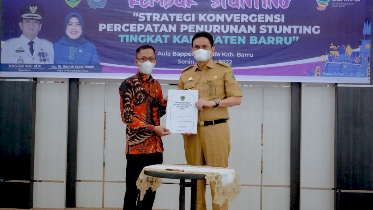 Komitmen Tangani Stunting, Bupati Barru Sebut Ini Skala Prioritas