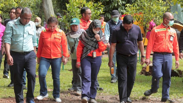 Kapolda Sulsel Irjen Pol Nana Sudjana berkunjung ke Danau Matano dan Nursery PT Vale (dok. PT Vale)