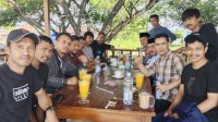 Jelang HUT Bhayangkara ke-76, Kapolsek Binamu Jeneponto Silaturahmi Dengan Awak Media