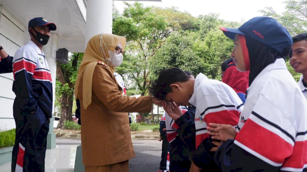 56 Atlet Gowa Siap Berkompetisi di POPDA Sulsel