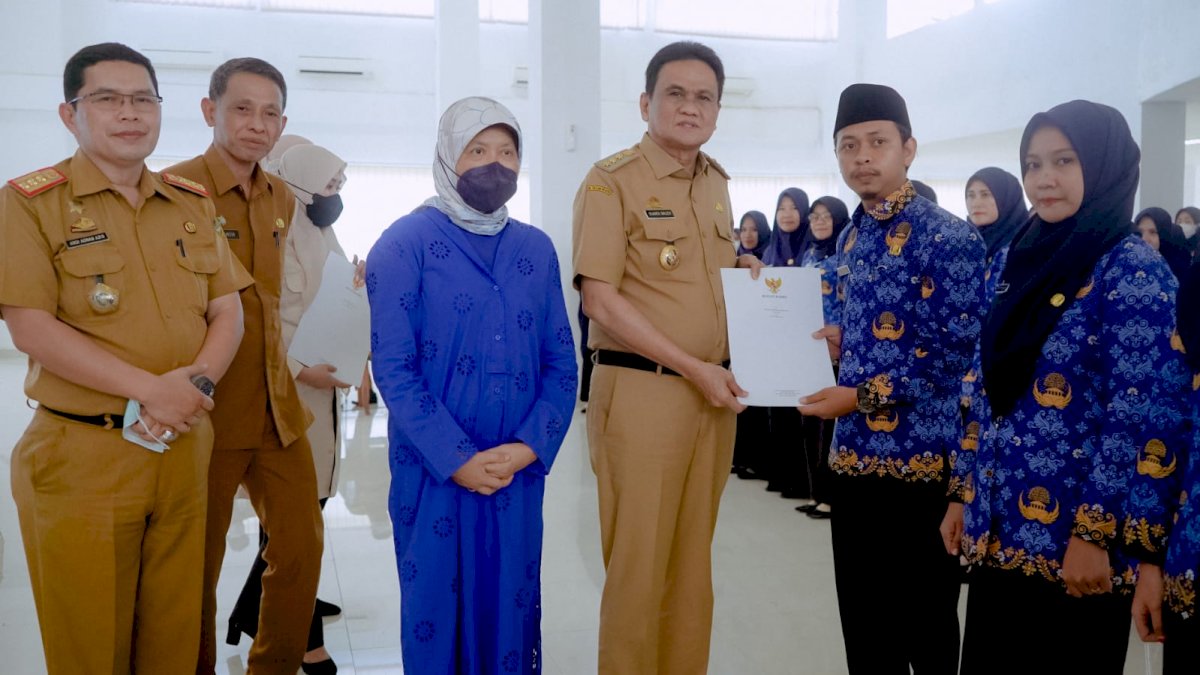 264 P3K Terima SK, Ini Pesan Bupati Barru