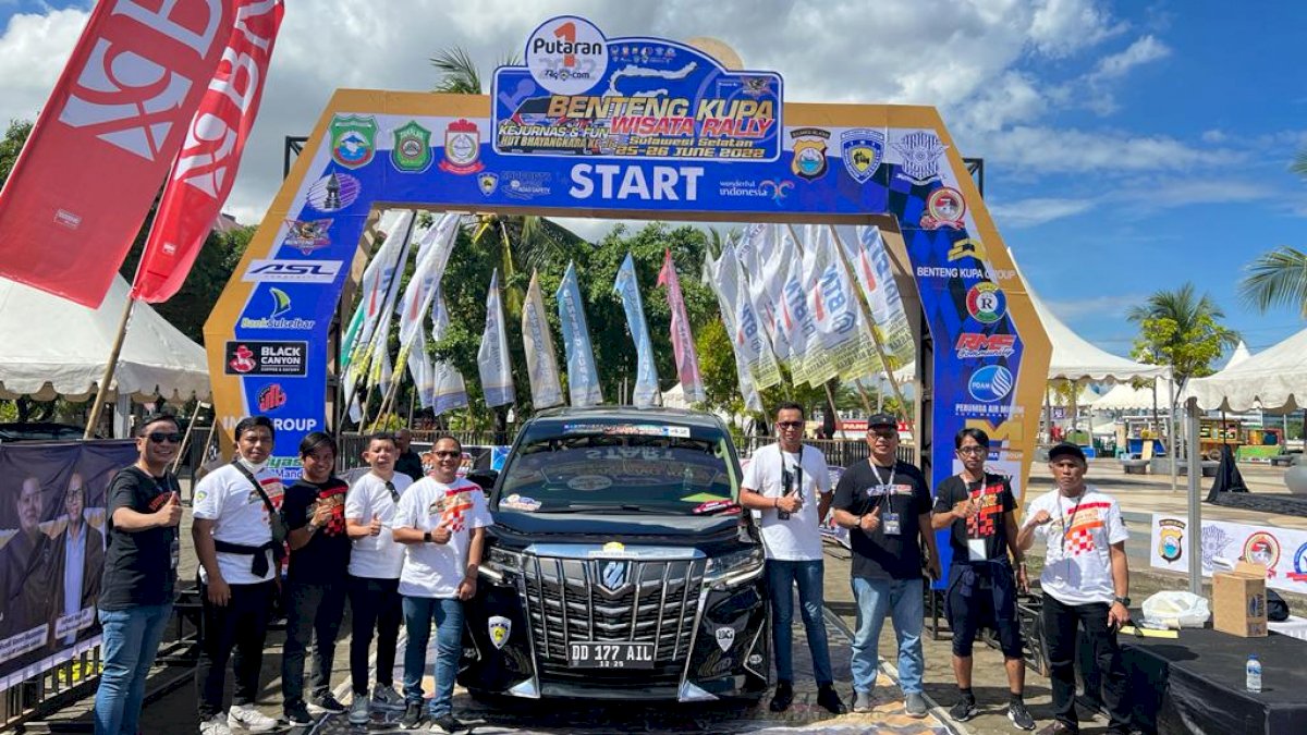 Ismail Manda Lepas Peserta Rally Wisata Menuju Pangkep