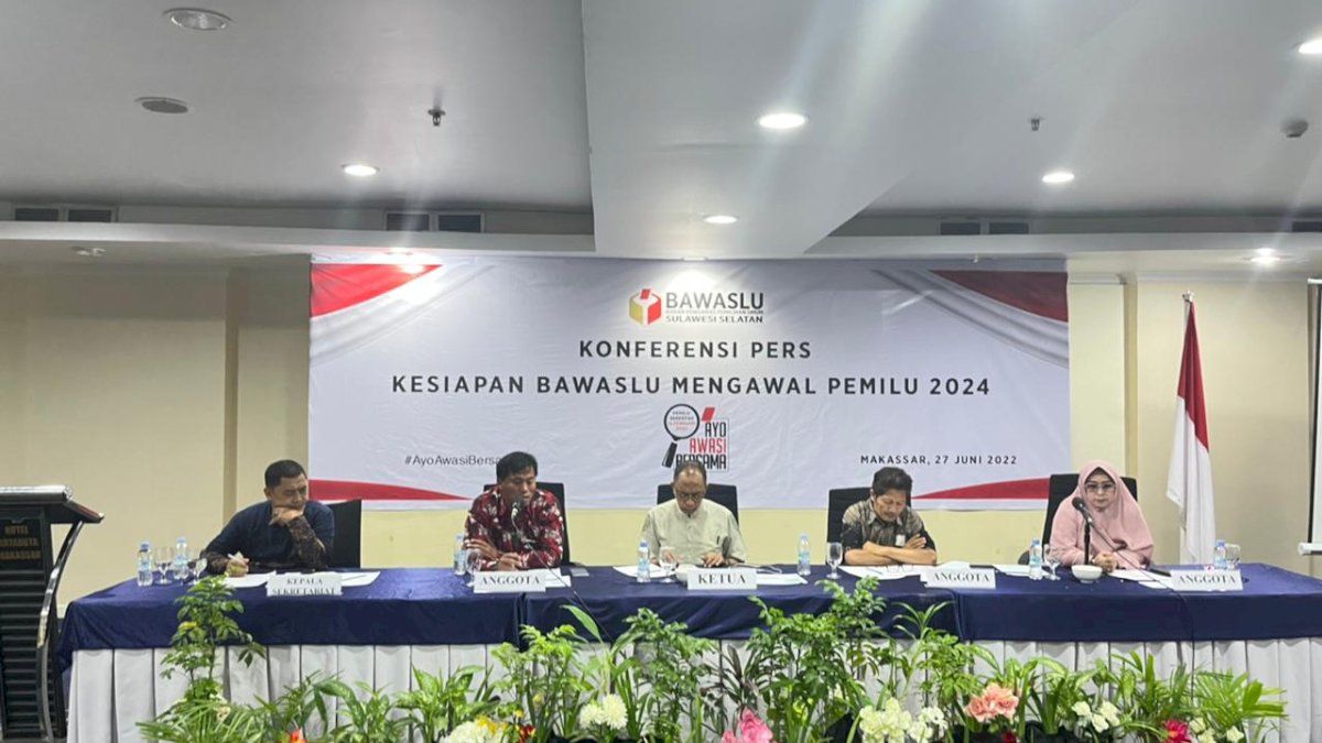 Bawaslu Sulsel Siap Kawal Pemilu 2024