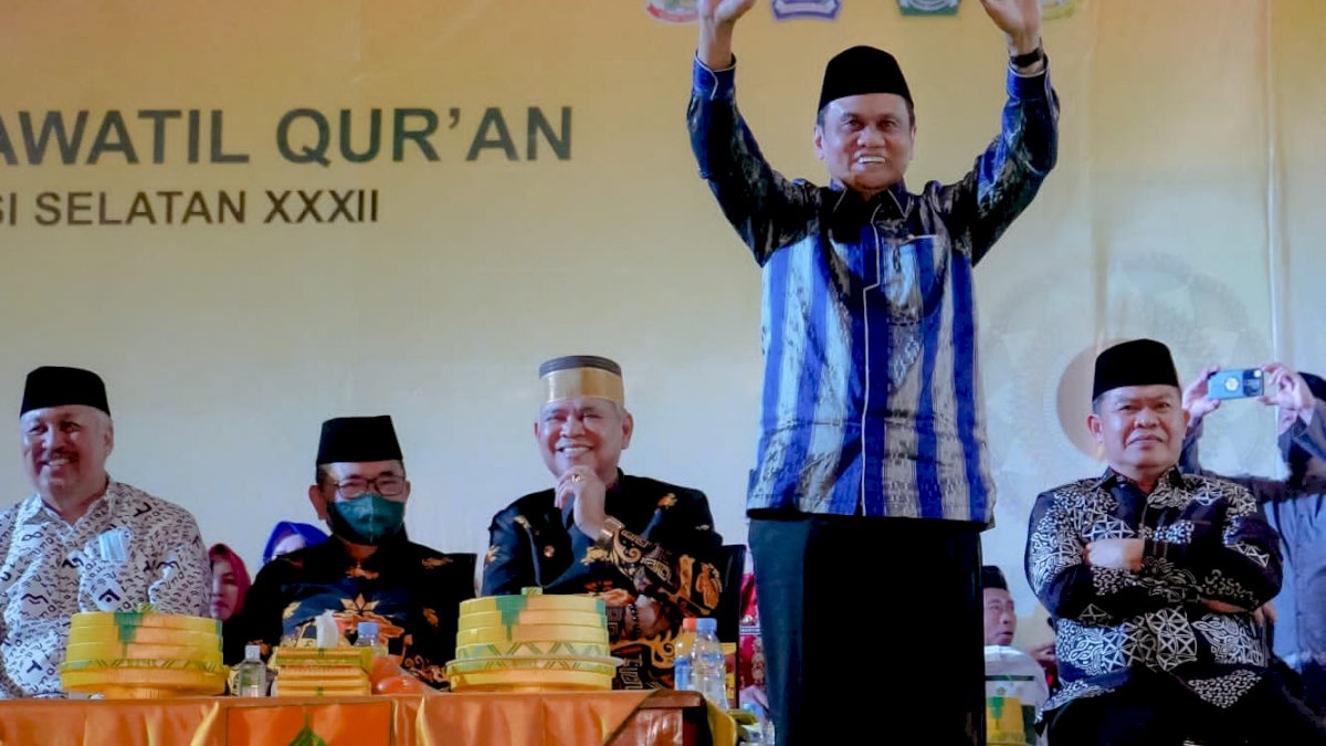 Bupati Apresiasi Peserta Kafilah Barru Masuki Babak Final MTQ di Bone