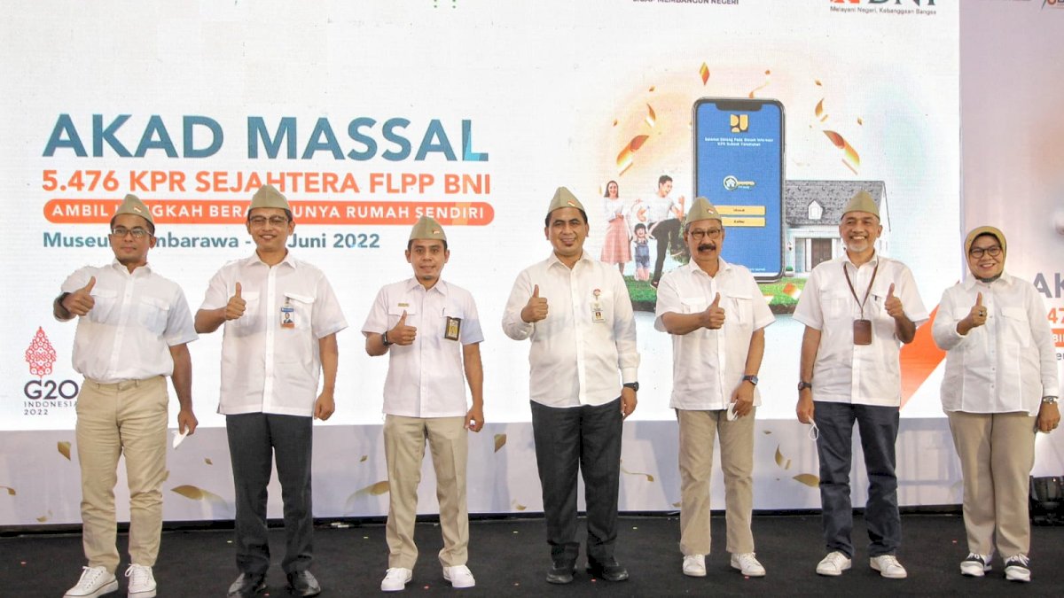 Sambut HUT ke-76, BNI Gelar Akad 5.476 Debitur FLPP