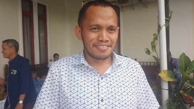 Ketua Bawaslu Jeneponto, Saiful (Foto/Dedi)