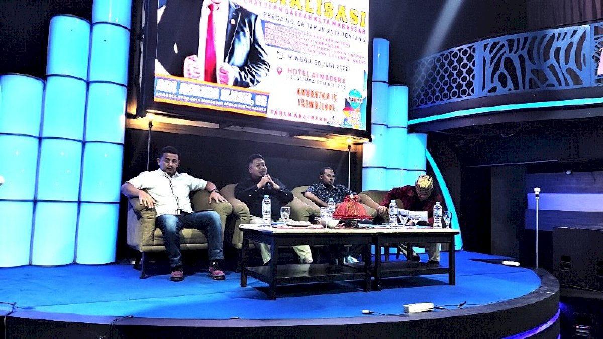 Legislator Nasdem Ari Ashari Ilham Gelar Sosialisasi Perda Penyertaan Modal Pemkot Makassar