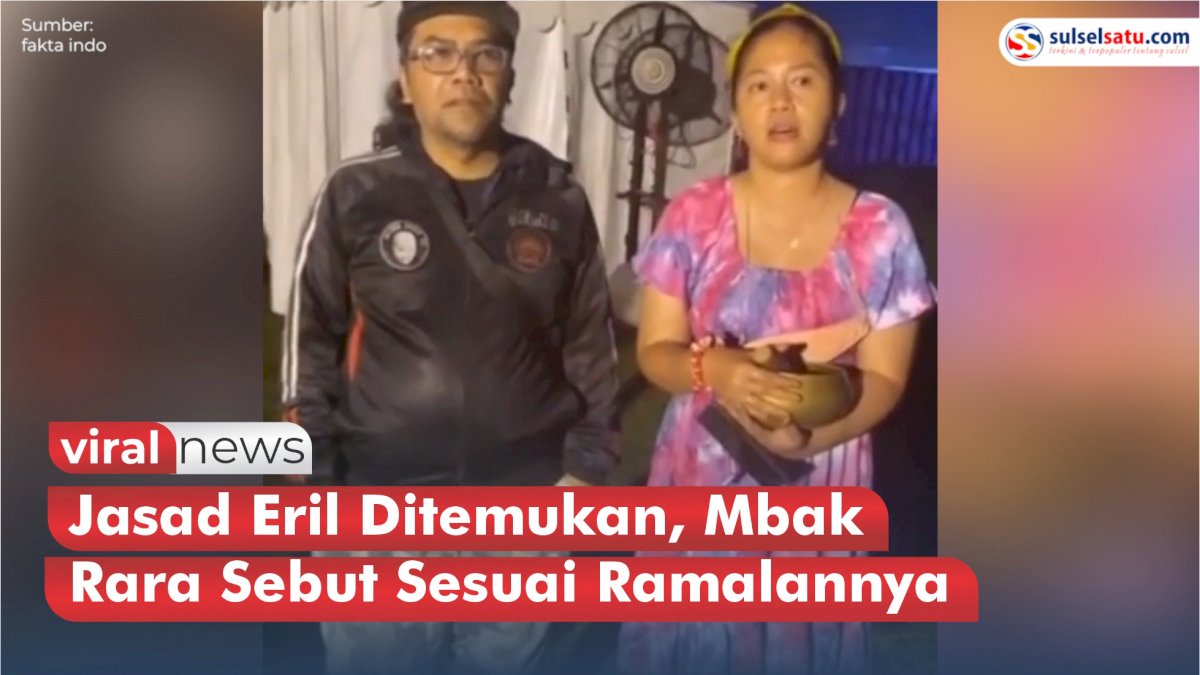 VIDEO: Jasad Eril Ditemukan, Mbak Rara Sebut Sesuai Ramalannya