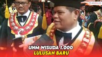 VIDEO: UNM Wisuda 1.000 Lulusan Baru yang Dilaksanakan Full Luring