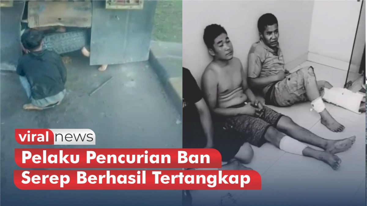 VIDEO: Pelaku Pencurian Ban Serep Berhasil Tertangkap