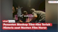 VIDEO: Bikin Heboh, Penonton Bioskop di Makassar Tiba-tiba Teriak Histeris saat Nonton Film Horor