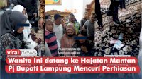 VIDEO: Tertangkap, Wanita Ini datang ke Hajatan Mantan Pj Bupati Lampung Mencuri Perhiasan