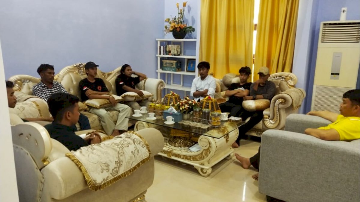 Lingkar Pemuda Luwu Timur Silaturahmi ke Ketua DPRD, Aripin: Pemuda Harus Bangkit dan Tetap Semangat