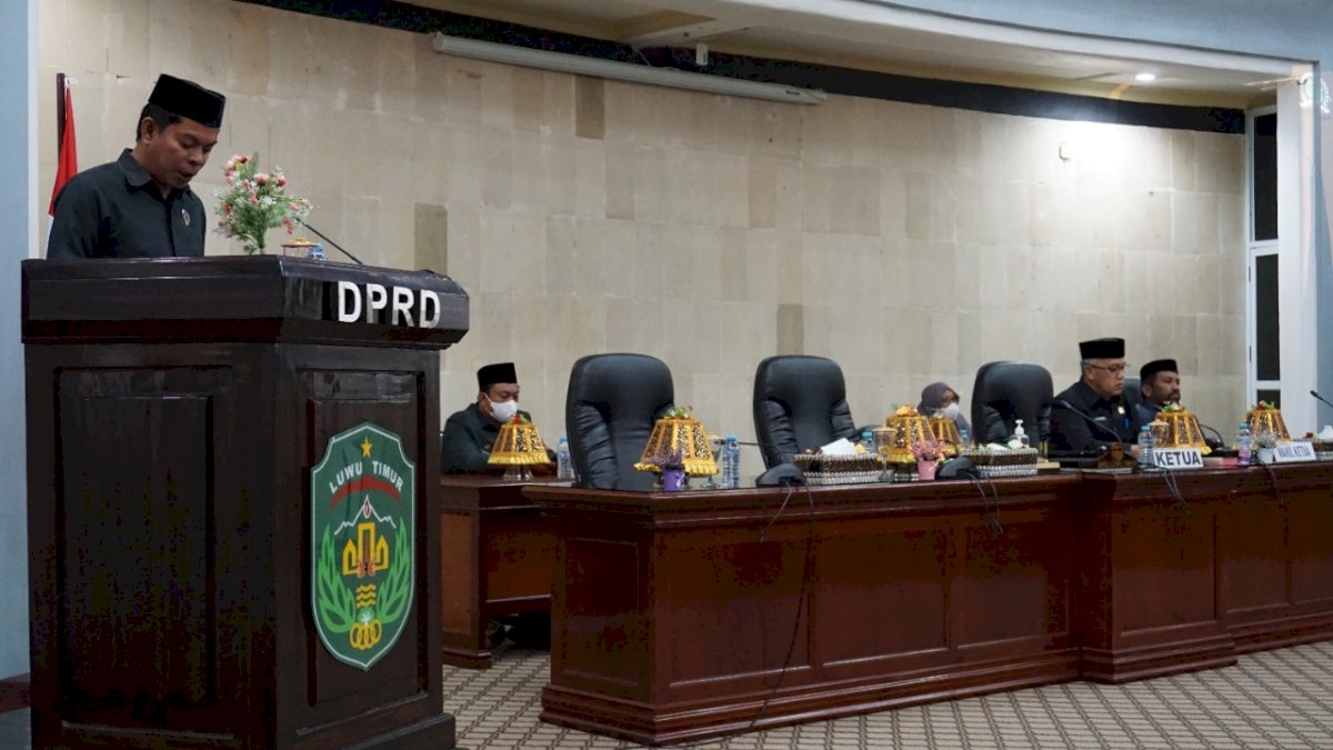 DPRD Luwu Timur Gelar Rapat Paripurna Internal terkait Hasil Laporan Pansus LHP-BPK RI