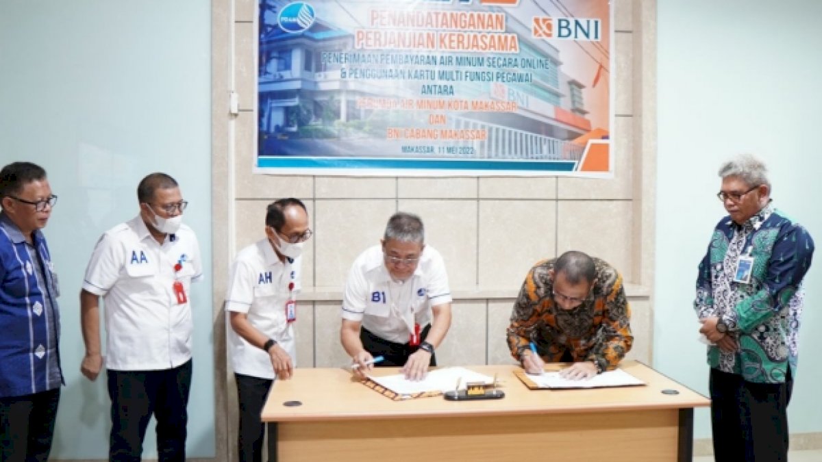 BNI Cabang Makassar Kerjasama PDAM untuk Pembayaran Tagihan Air Secara Online