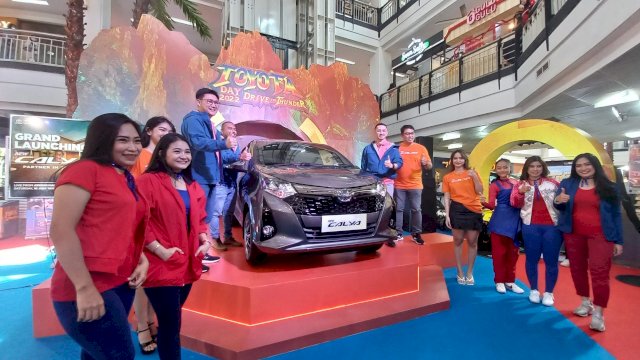 Launching New Calya di Mal Ratu Indah Makassar (dokumen: Sri Wahyudi Astuti / Sulselsatu.com)