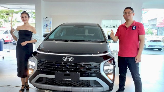 Hyundai Stargazer yang bakal mulai meramaikan jalan Makassar bulan Agustus depan (Sri Wahyudi Astuti / Sulselsatu.com)