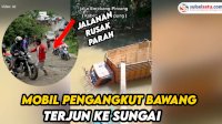 VIDEO: Truk Pengangkut Bawang Merah Alami Kecelakaan di Tanjakan Malagga Enrekang