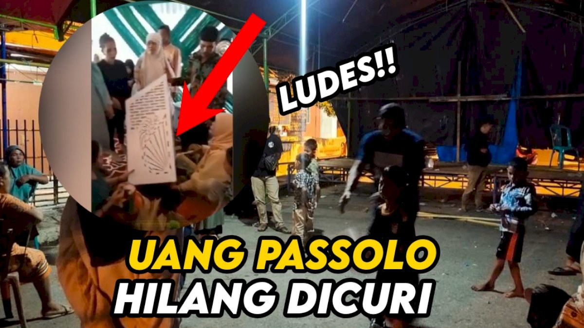VIDEO: Uang Passolo Dicuri saat Resepsi Berlangsung, Aksinya Terekam CCTV