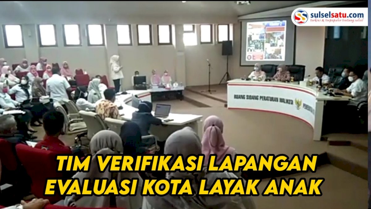 VIDEO: Pemkot Makassar Menerima Tim Verifikasi Lapangan Evaluasi Kota Layak Anak 