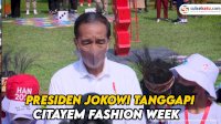 VIDEO: Presiden Jokowi Tanggapi ‘Citayem Fashion Week
