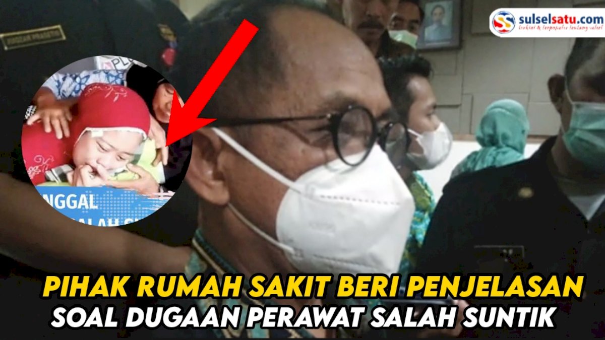 VIDEO: Diduga Perawat Salah Suntik Obat Bikin Bayi Meninggal,  Direktur RSUP Wahidin Berikan Penjelasan