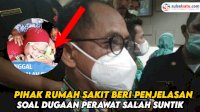 VIDEO: Diduga Perawat Salah Suntik Obat Bikin Bayi Meninggal, Direktur RSUP Wahidin Berikan Penjelasan
