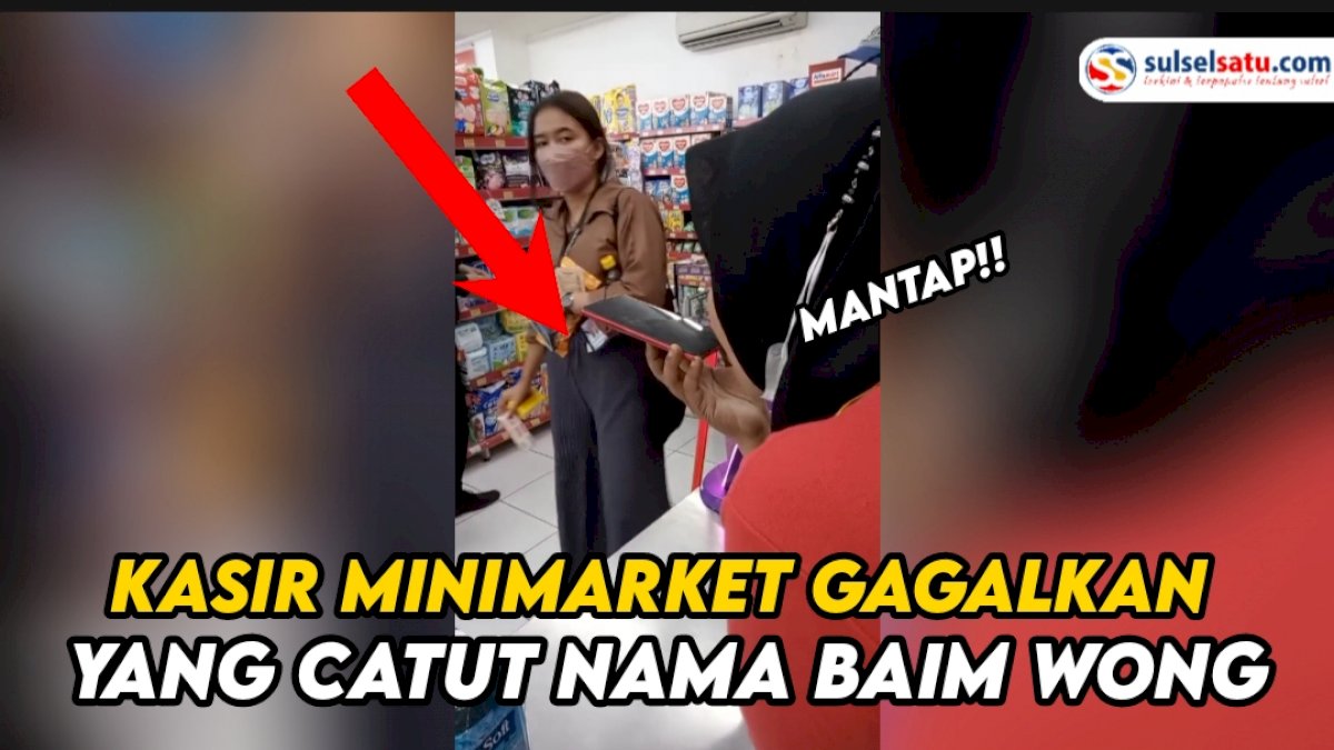 VIDEO: Aksi Kasir Minimarket Gagalkan Aksi Penipuan yang Catut Nama Baim Wong 