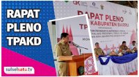 VIDEO: Dihadiri Kepala OJK Regional 6 Sulampua, Bupati Barru Urai Ini Dalam Rapat Pleno TPAKD
