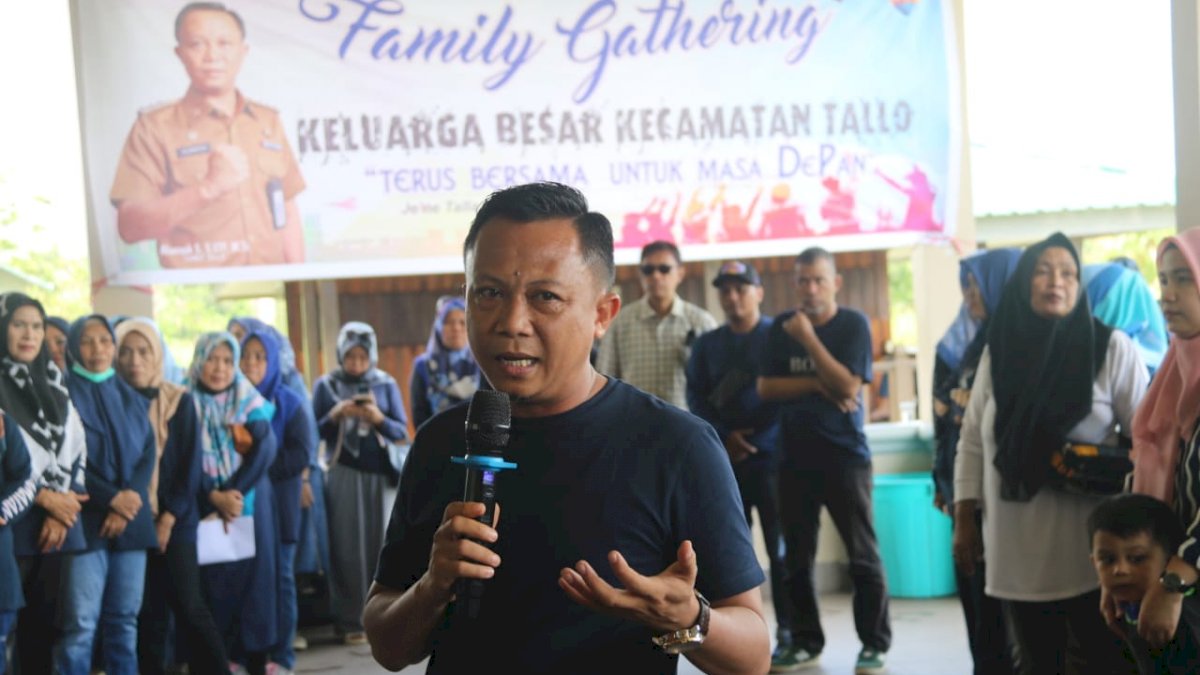 Gelar Family Gathering, Camat Tallo: Ajang Mempererat Tali Silaturahim