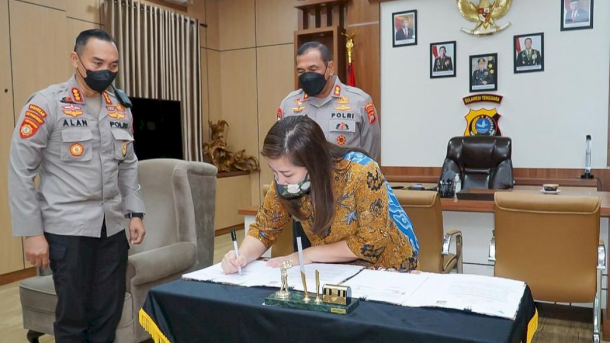 Perkuat Sinergi, PT Vale Silaturahmi dengan Kapolda Sultra