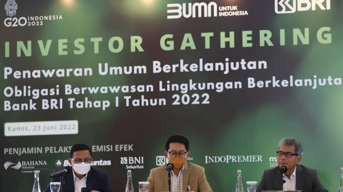 Oversubscribed 4,4 Kali, Green Bond BRI Laris Manis Diminati Investor