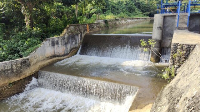 PLTM Ussu Malili yang telah beroperasi dan menambah bauran energi baru terbarukan di Sulsel / dokumen: PLN UIW Sulselrabar