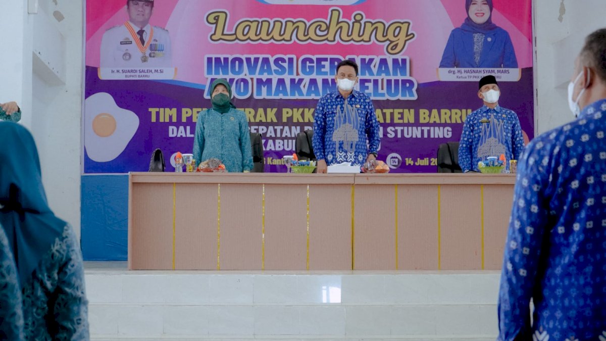 Suardi Saleh Ajak Seluruh Pihak Pro Aktif Atasi Stunting di Barru