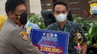 Jurnalis Asal Jeneponto Juara 3 Lomba Domino di Polda Sulsel