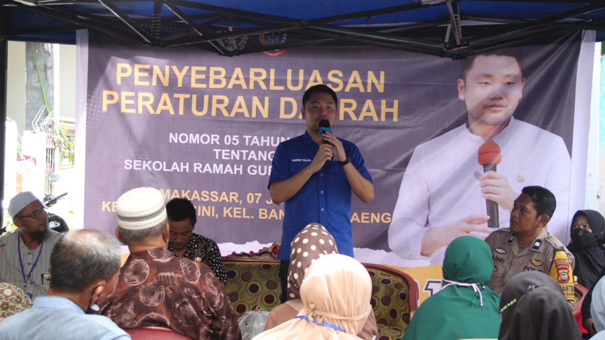 Andre Prasetyo Tanta Sosper Sekolah Ramah Guru dan Siswa di Banta-Bantaeng