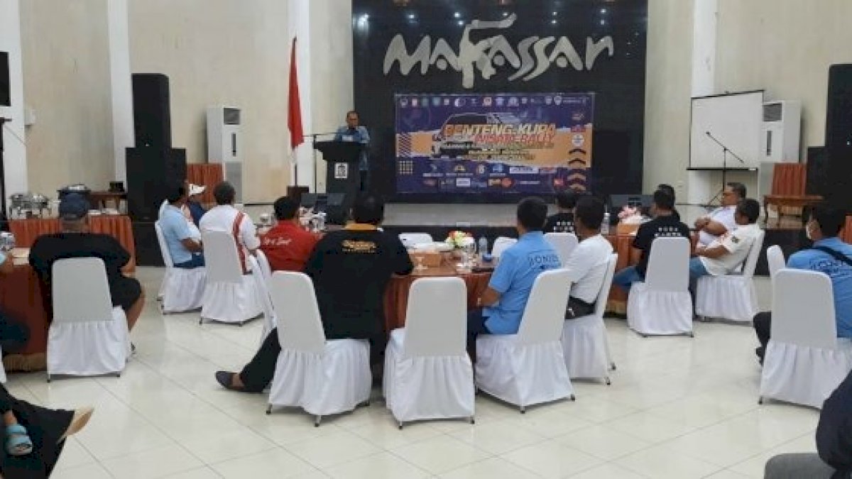 Walikota Makassar Jamu Peserta Kejurnas Benteng Kupa Wisata Rally Sulsel