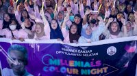 Lewat Millennials Colour Night, Srikandi Sulsel Perkenalkan Sosok Ganjar Pranowo