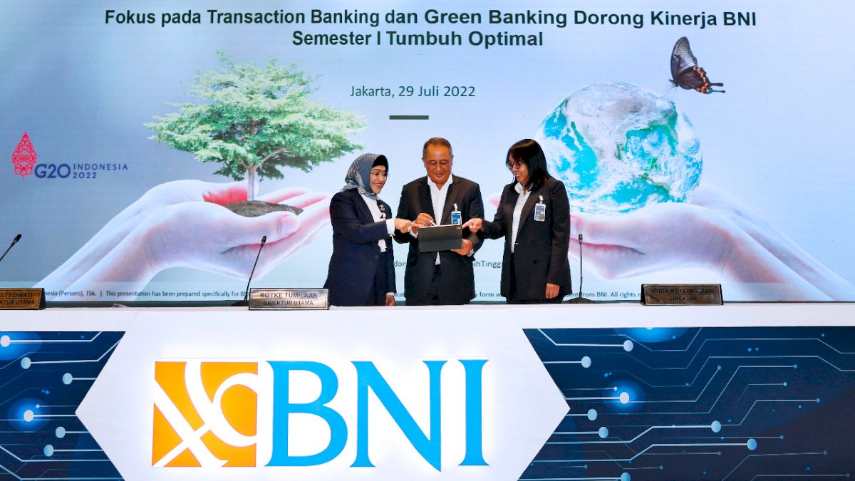 Dorong Kinerja BNI Semester I Tumbuh Optimal