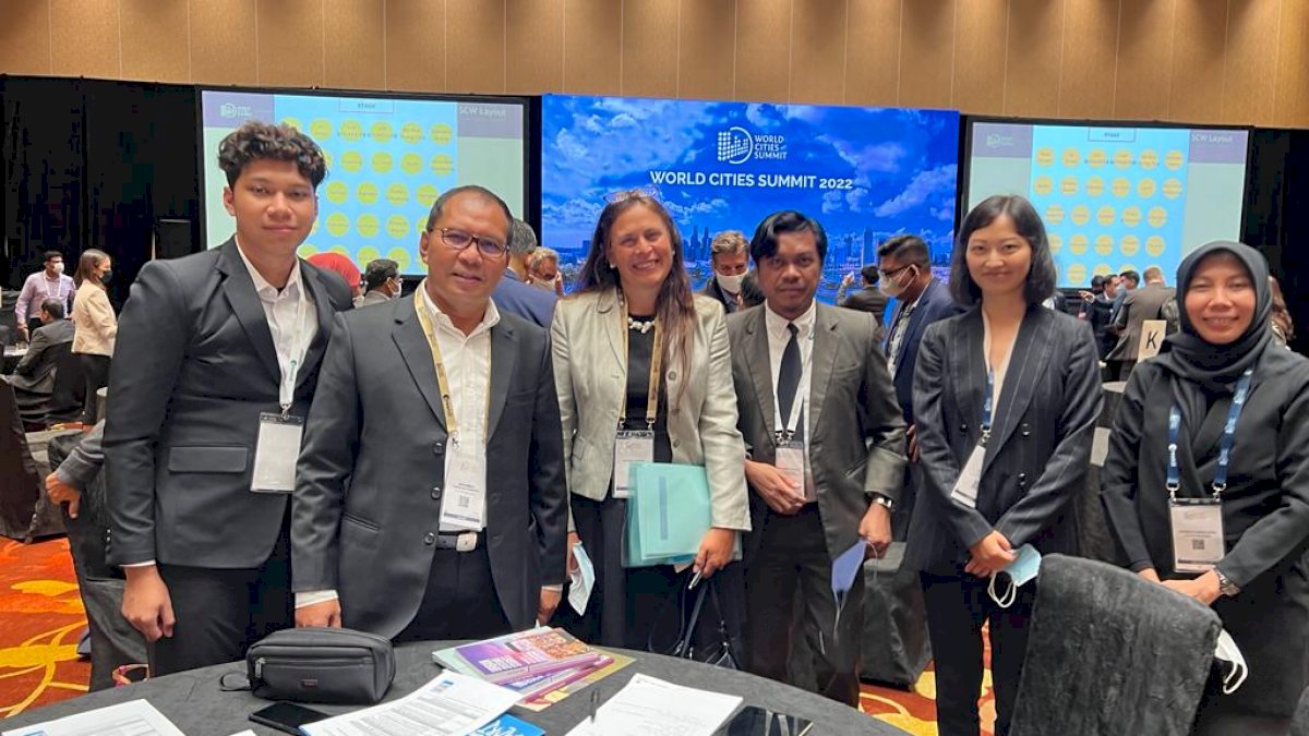 Danny Pomanto Diundang Khusus Pada World City Summit 2022 di Singapura