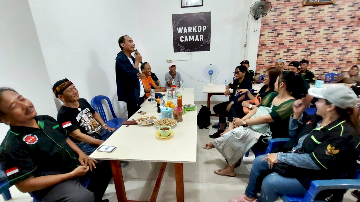 Hadiri Pertemuan Komunitas Pedagang Bakso, Rudianto Lallo Sebut Makassar Rumah Kita