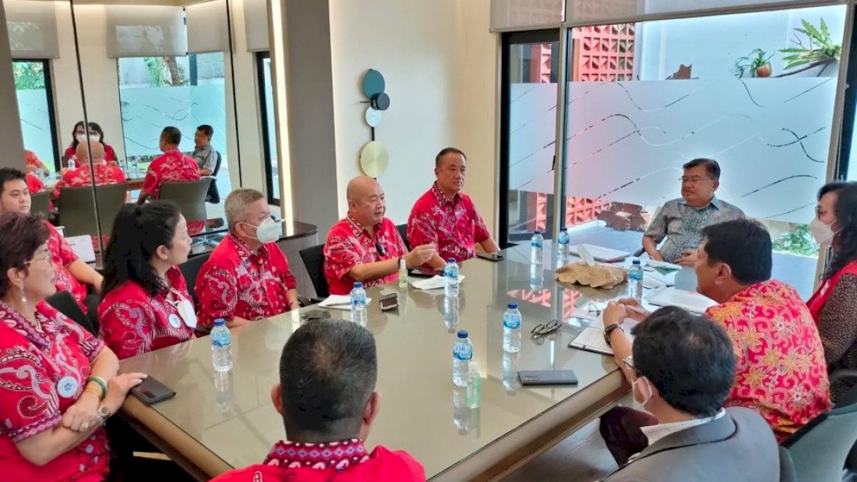 Wilianto Tanta Temui Jusuf Kalla, PSMTI dan PMI Siap Kolaborasi Aksi Sosial