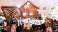 Miniatur Balla Lompoa Kabupaten Gowa Mejeng di APKASI Otonomi Expo 2022