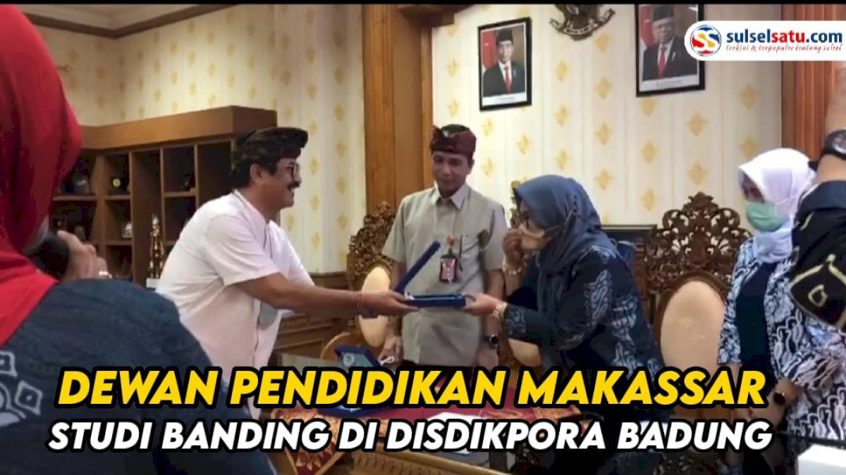 VIDEO: Dewan Pendidikan Makassar Studi Banding di Disdikpora Badung