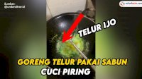VIDEO: Aksi Kocak Nenek-nenek Panik Telur yang Dimasak Berwarna Hijau