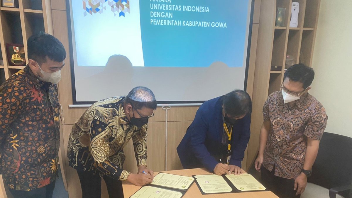 Pemkab Gowa Beri Beasiswa Kepada Mahasiswa Berprestasi Asal Kabupaten Gowa di Universitas Indonesia