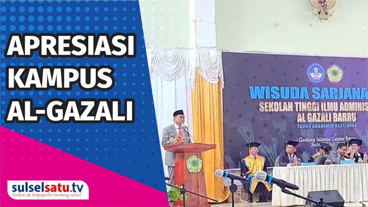 VIDEO : Bupati Barru Apresiasi Kampus Al-Gazali Terapkan Baca Al Quran Bagi Mahasiswa Akhir