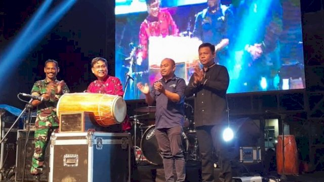 Mohammad Roem saat menghadiri acara PRKM 2022 di CCC Makassar (dokumen: ist).