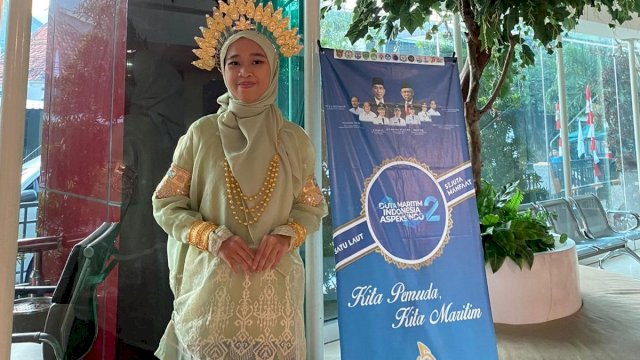 Mahasiswa Prodi Manajemen FEB-Unhas, Muttiara. Ist